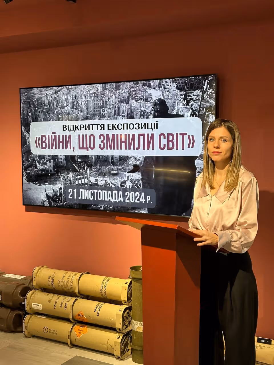 Урочисте відкриття оновленої експозиції «Війни, що змінили світ»